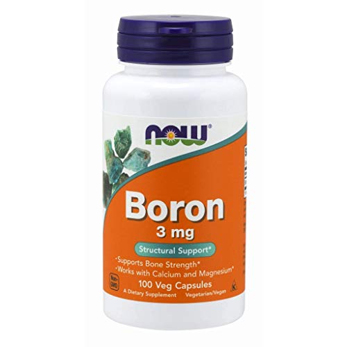 NOW Foods Boron Bor 3 mg (100 Kapseln) 3907