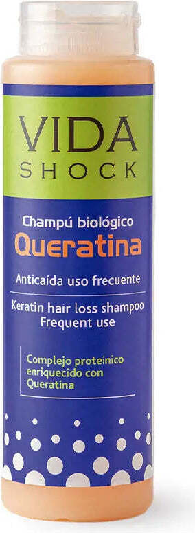 Luxana Vida Shock šampón proti vypadávaniu vlasov s organickým keratínom 300 ml