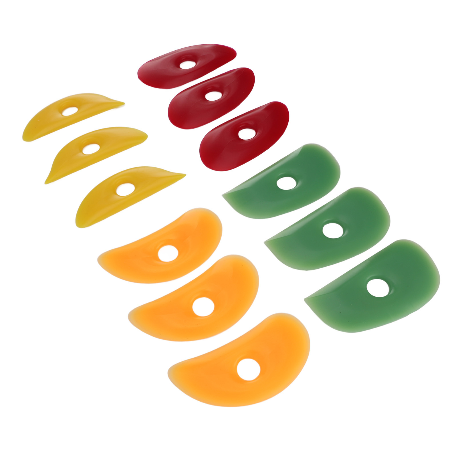 Cocosity Töpferei Ton Rippe,Töpferei Ton Silikon Rippe,Gummi Rippe für Töpferei Ton,Ton Keramik Rippen,Töpferei Ton weich Rippe,Silikon Töpferei Rippen,Töpferei Keramik Ton Werkzeug
