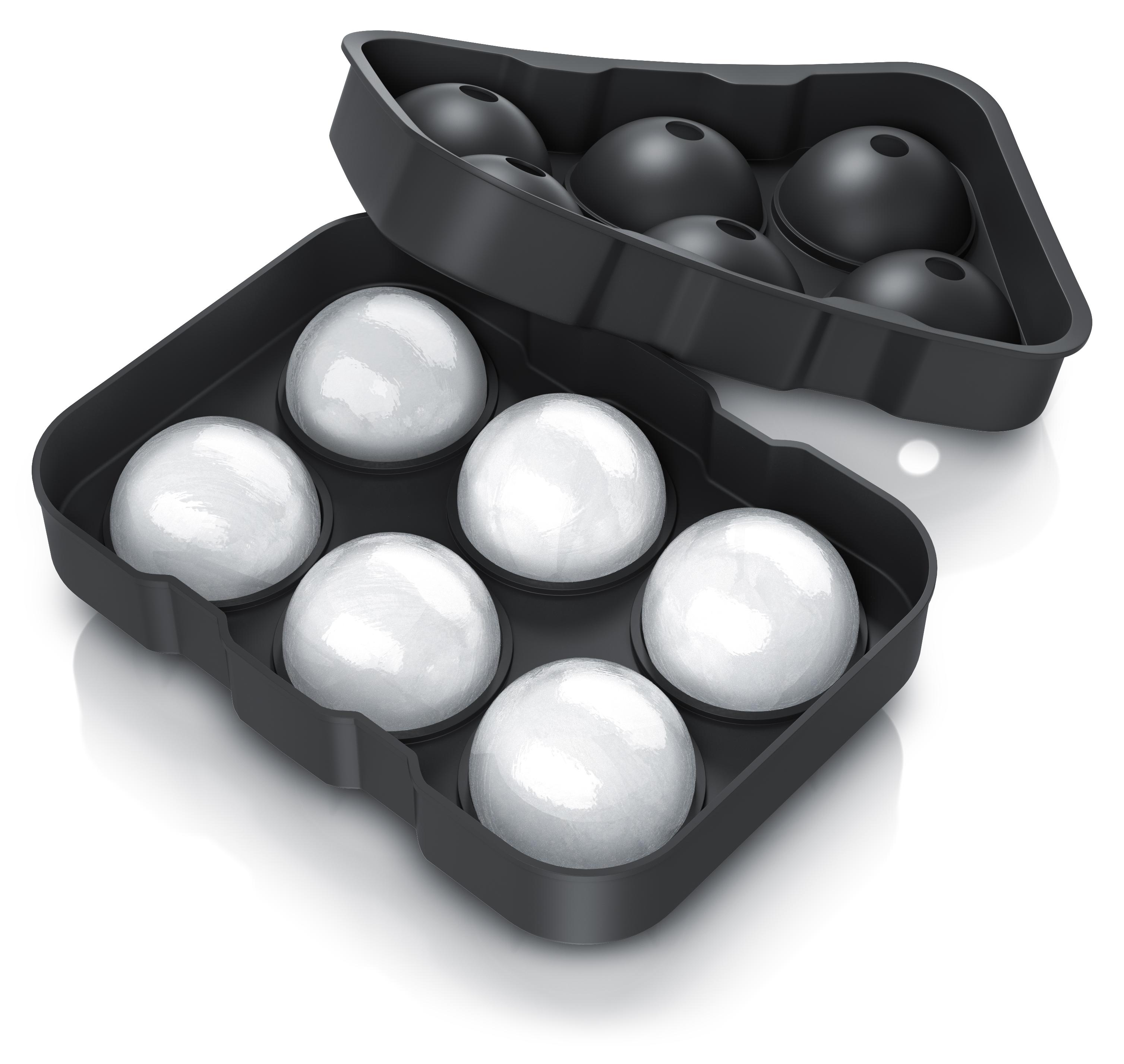 Acquista Vassoio per cubetti di ghiaccio con coperchio, stampo per cubetti di ghiaccio in silicone a rilascio facile, stampo per ghiaccioli fai da te impilabile fatto in casa in Italia a partire