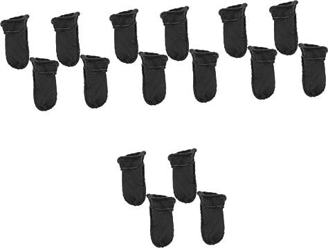 Gleavi 8 Paare warme Wanderkleidung Männer flauschige Hausschuhe Stiefel Furry Clogs Schuhe Einlegesole geschwollen