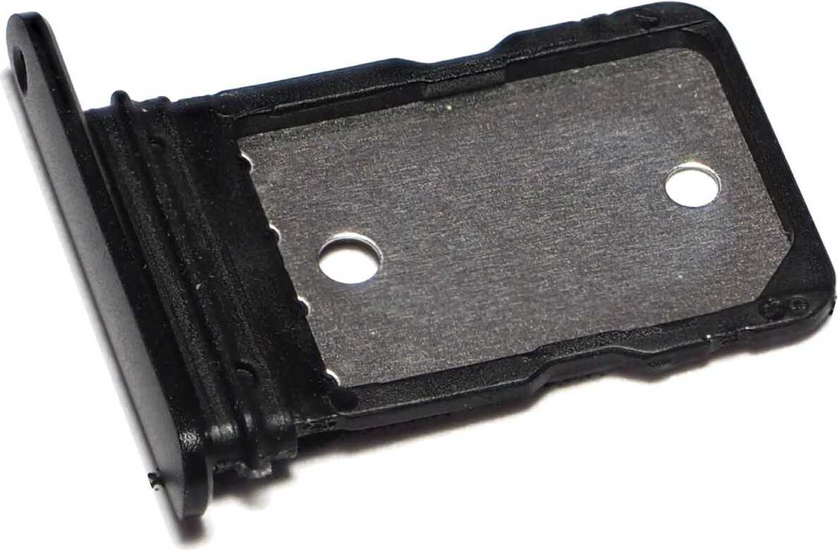 Simkartenhalter passend für Google Pixel 6 (GB7N6), Nano-SIM-Karten Slot, Serviceware, Schwarz G852-01837-01