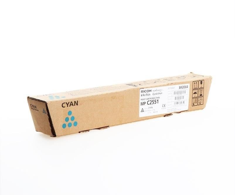 Toner Ricoh 842064 / 841505 MPC 2551 Cyan