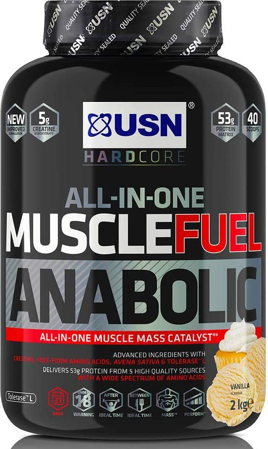 USN Muscle Fuel Anabolic – 2000g-Dose Vanilla
