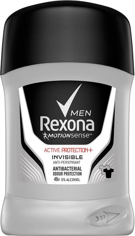 Rexona | Antitranspirant - 50 ml - fr Mnner - Men Active Protection+ Invisible - in einem Stift - Formel Ohne Alkohol 3,99
