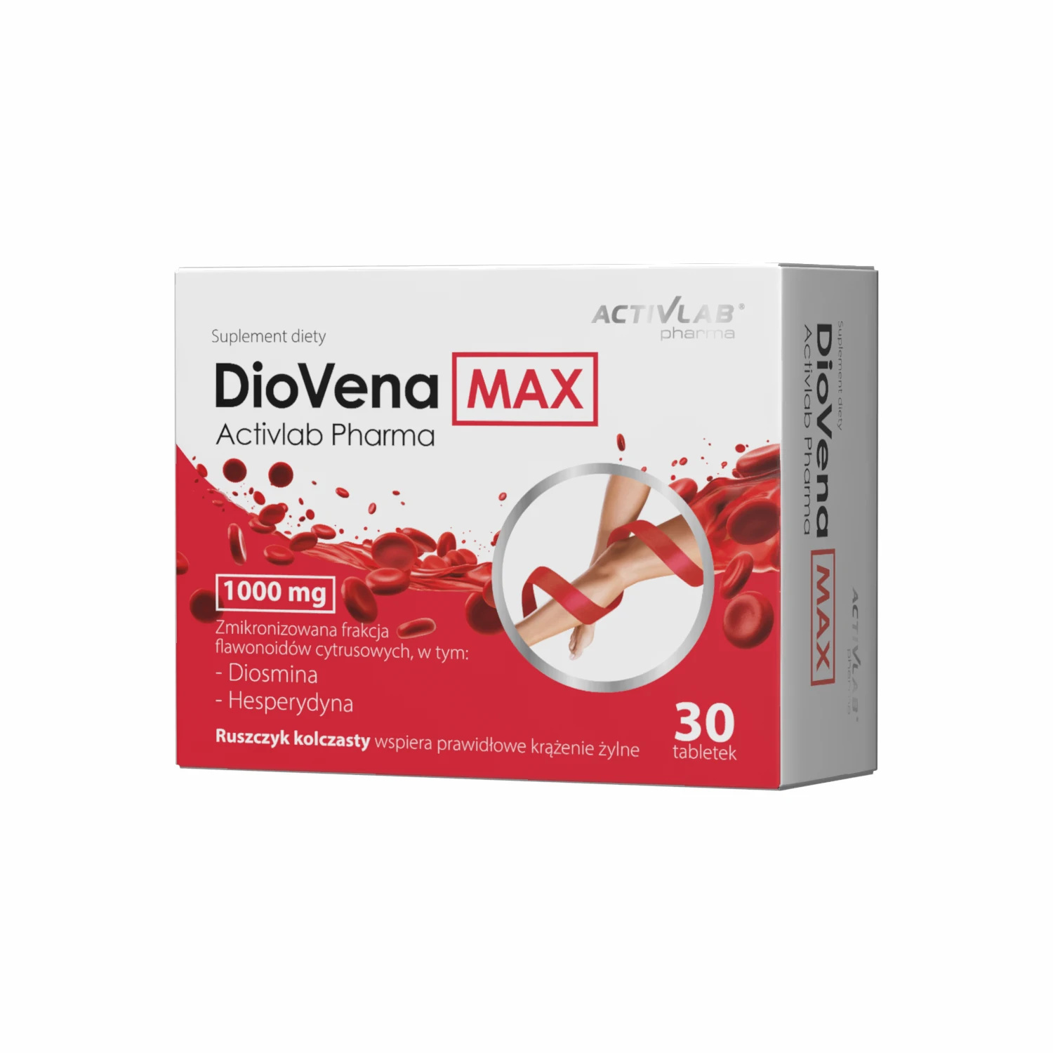 UNIPRO Handelsunternehmen ActivLab Pharma DioVena Max, 30 tabletek FR/624