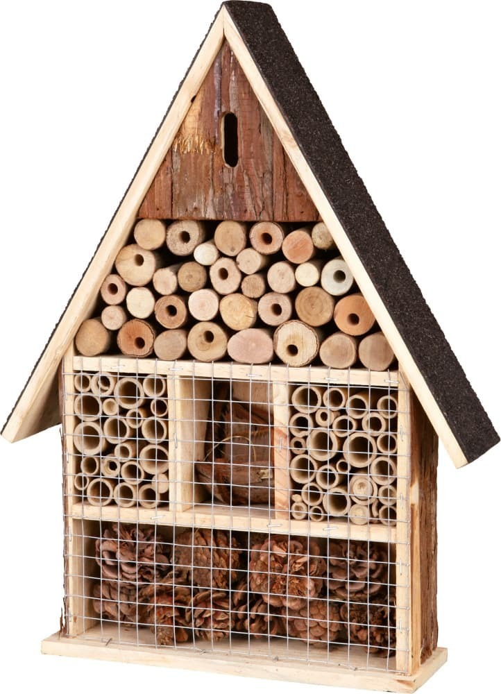 KLASEBO® Insektenhotel, Rindenholz 35 x 50 x 9 cm 59502
