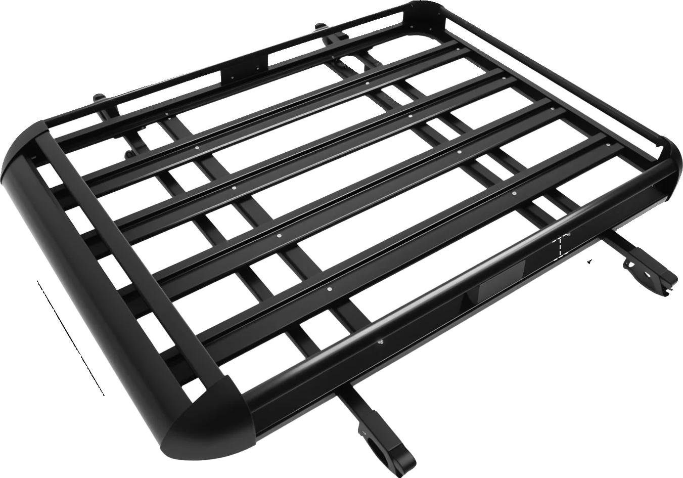 Strešný nosič, nastaviteľná šírka, vysoká nosnosť, čierny