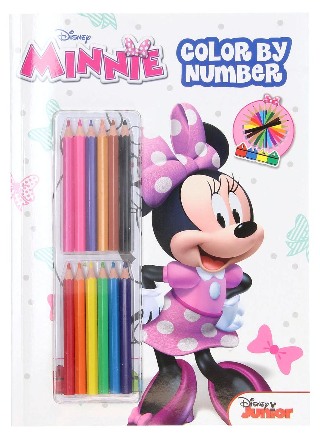 Boek Specials Nederland BV Buch Specials Nederland BV Farben nach Nummer - Minnie Mouse 533924
