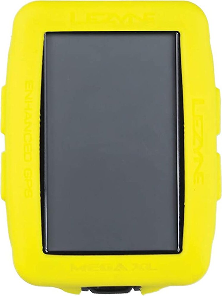 Lezyne Mega XL GPS Cover Yellow 1-GPS-COVER-V116