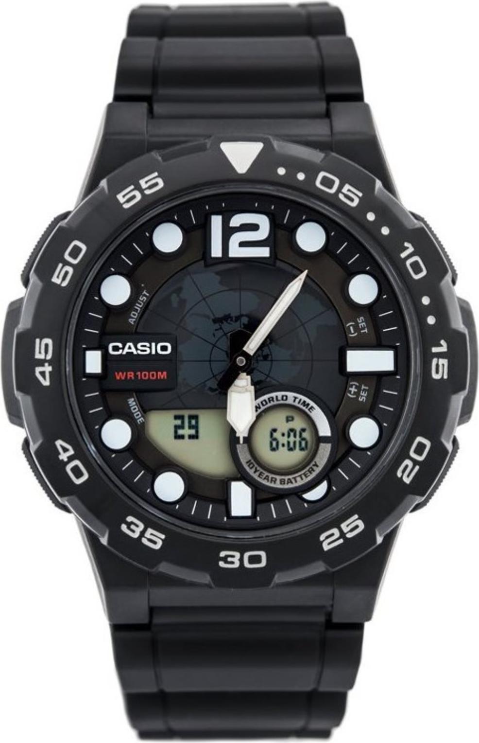 Herren Uhr Casio AEQ-100W-1AVDF AEQ100W1AV