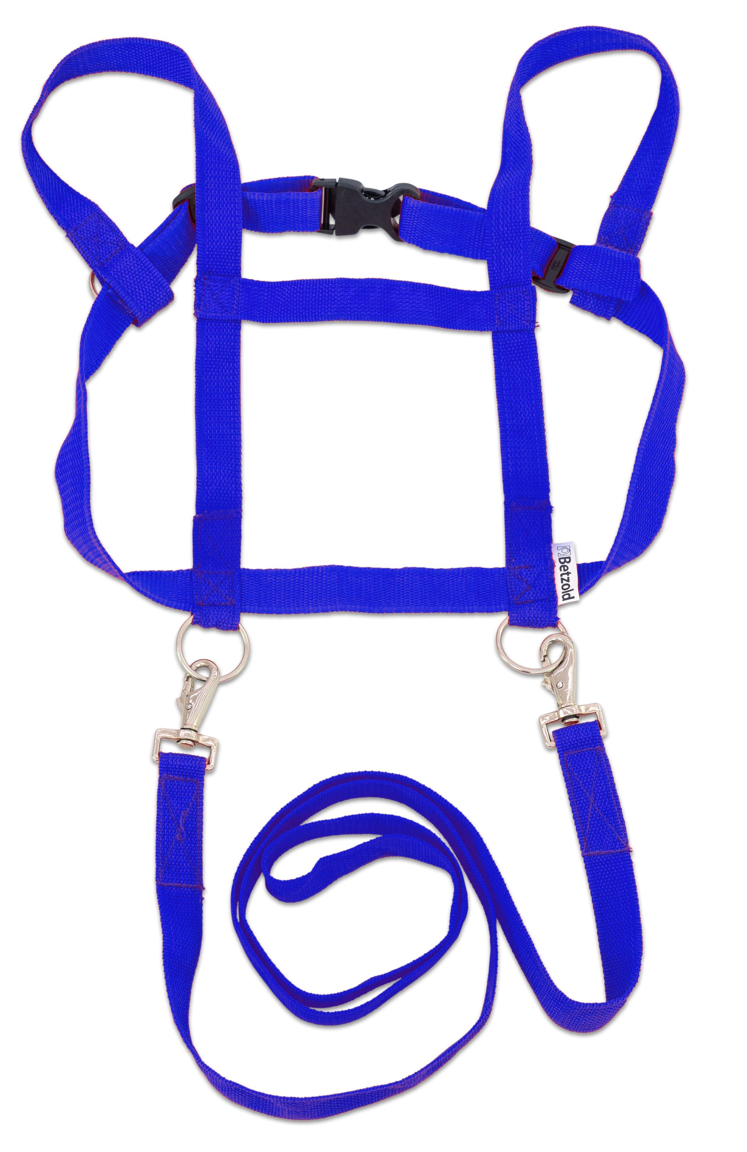 Betzold Pferdegeschirr für Kinder Farbe: blau 760448