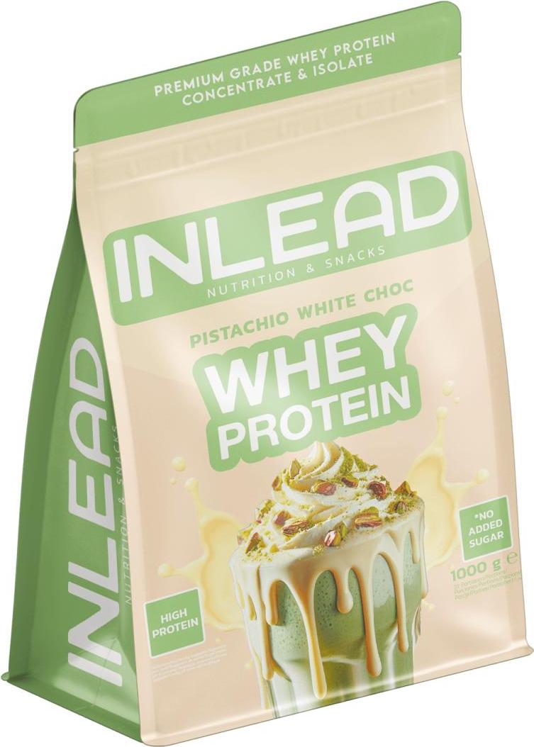 Inlead Whey Protein (1000g) Pistachio White Chocolate - Eiweiße - Molkenprotein-Mischung 7-6