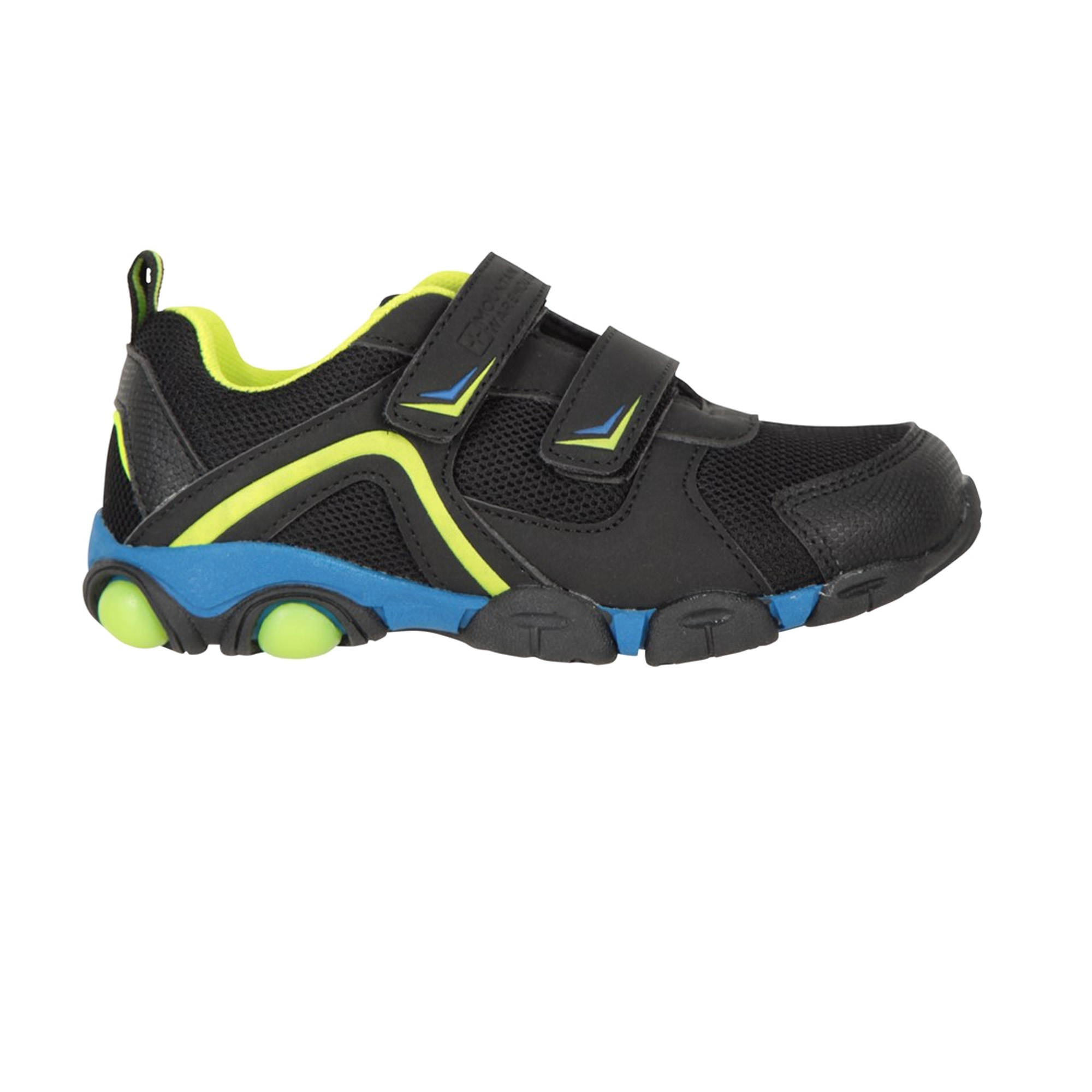 Mountain Warehouse - Detské tenisky, svietiace MW272 (29 EU) (Black/Lime)