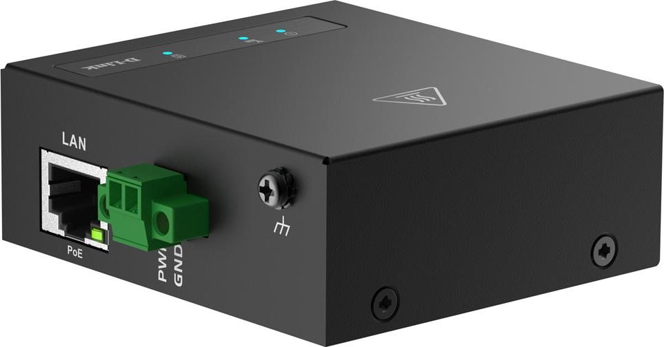 D-Link DWM-311-TP/B, RJ45, Externé, IEEE 802.3at, Čierna, 48 - 57 V, -30 - 70 °C