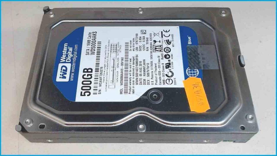 Western Digital WD5000AAKS 500GB SATA2 3,5