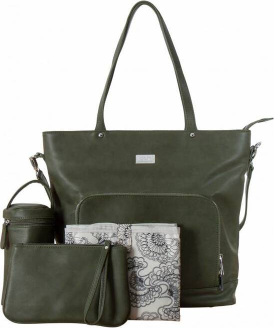 Isoki Kindergartentasche / Windeltasche Nappy Tote Khaki Army Green 7.354189