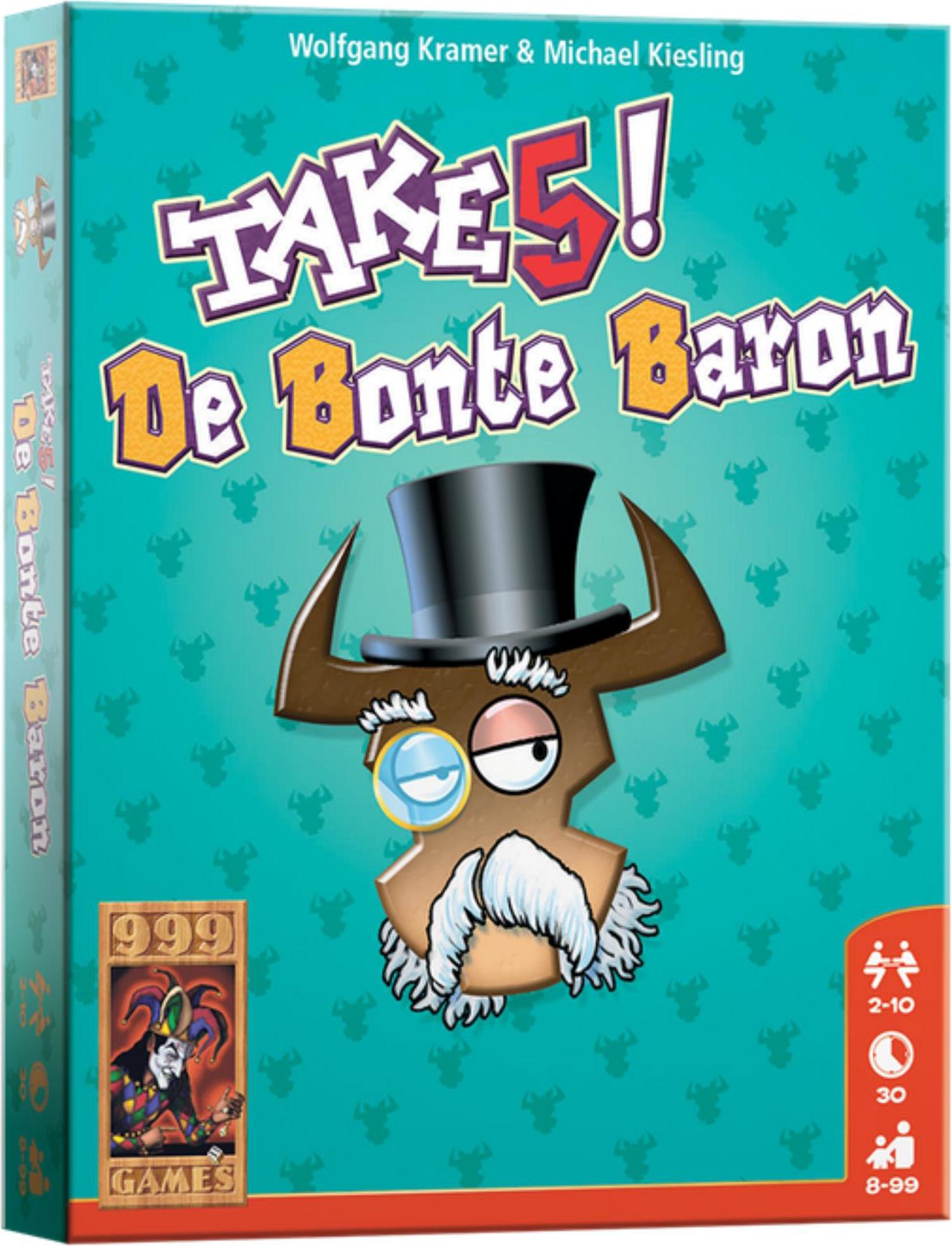 999 Games 999Spiele 999 Spiele brauchen 5! - das farbenfrohe Baron-Kartenspiel 999-TAK06