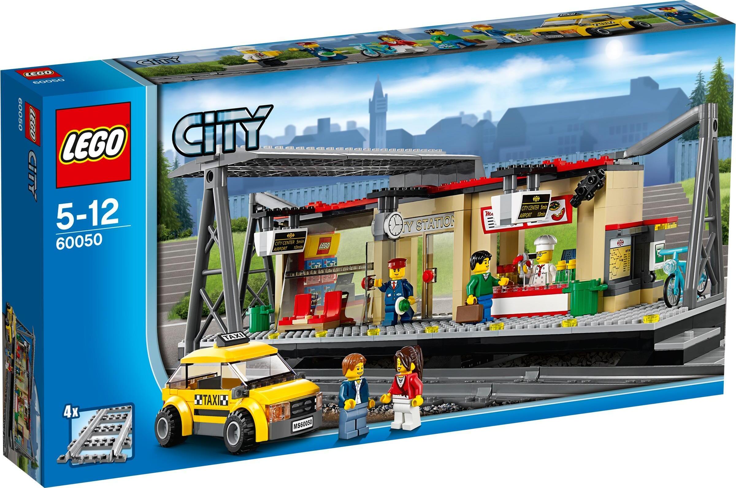 60050 LEGO® City vlaky Vlaková stanica Železničný domček Lokomotíva NOVINKA