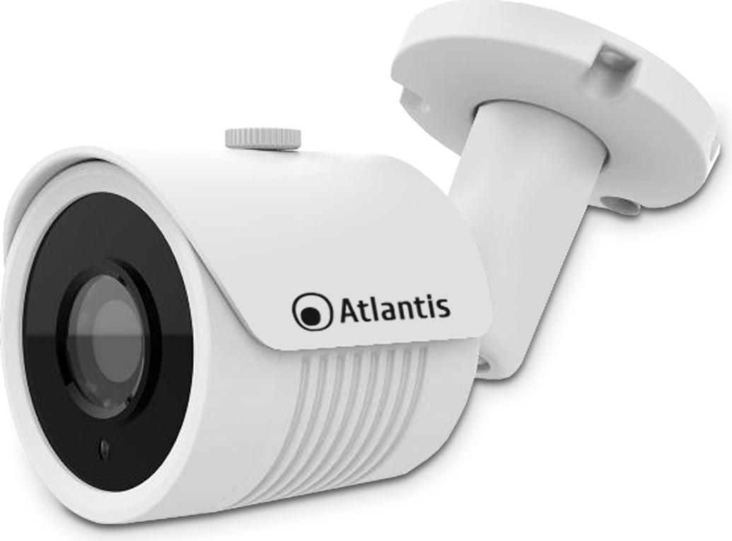 Atlantis Land A11-UX826A-BP, IP bezpečnostná kamera, Vnútorné a vonkajšie, Kábel, Auto, Manuálne, Stropné / nástenné, Čierna, Biela