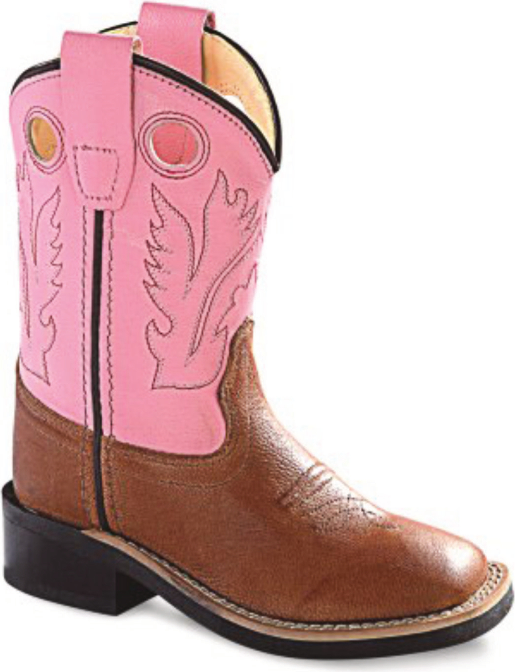 Jama Old West Kinder Westernschuhe Westernreitstiefel Gr. 19-23, Größe:23 NEW-3467