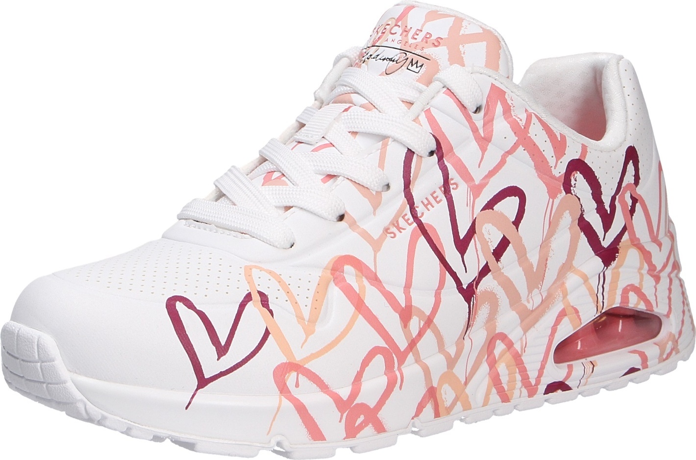 Skechers Damen Sneaker, weiß(weiwcrl), Gr. 351/2 155507 WCRL