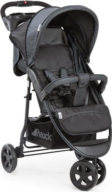 Kinderwagen, Hauck Citi Neo II, 3 Räder, Kompakt, Caviar/Stone, Bis 22 kg 311066