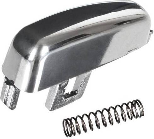 GOLDCAR Taste / Knopf Handbremshebel Handbremse Bremse Alu Chrom Reparatur-Set