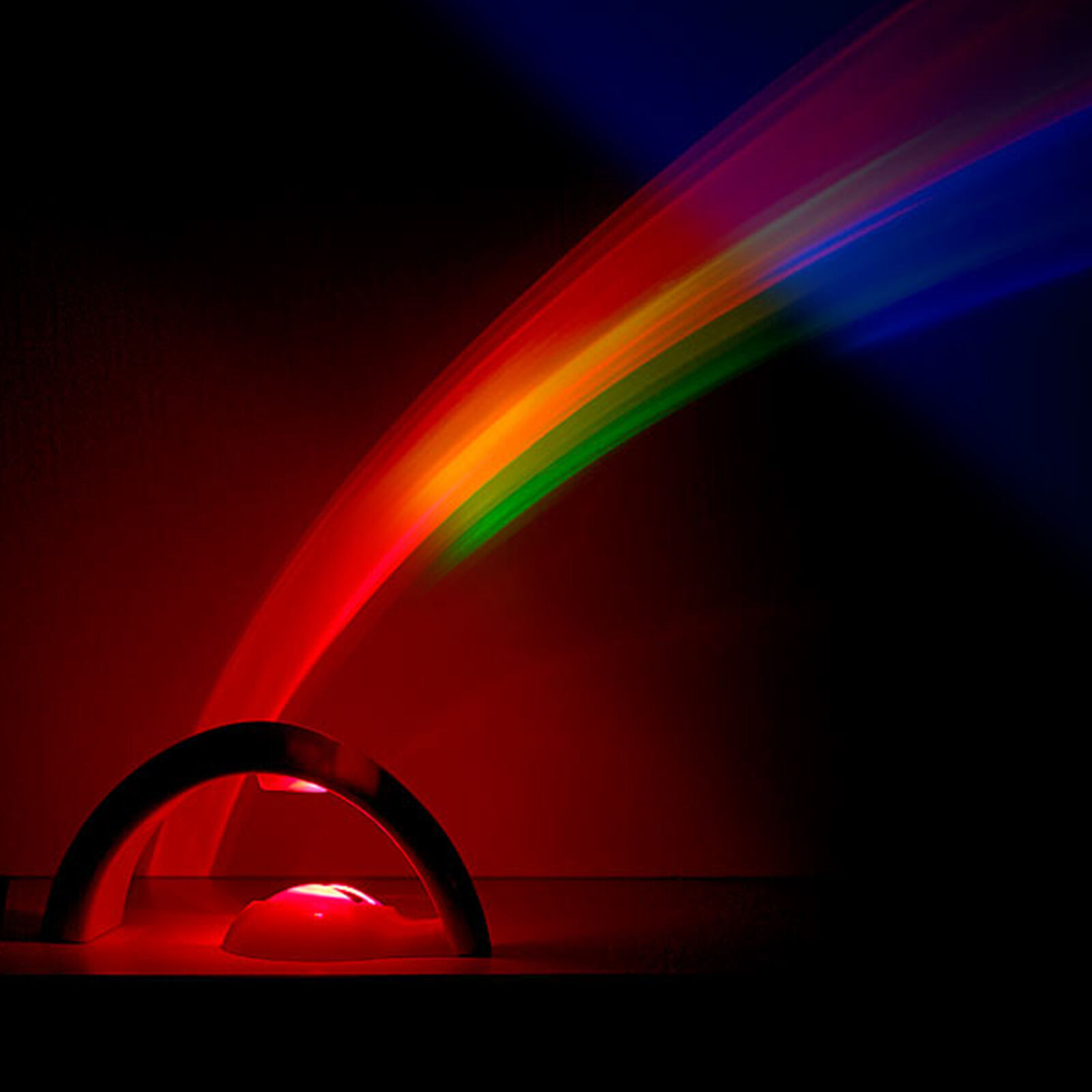 Kreative Regenbogen LED Projektor Nachtlampe Romantische Dekoration T1K2 