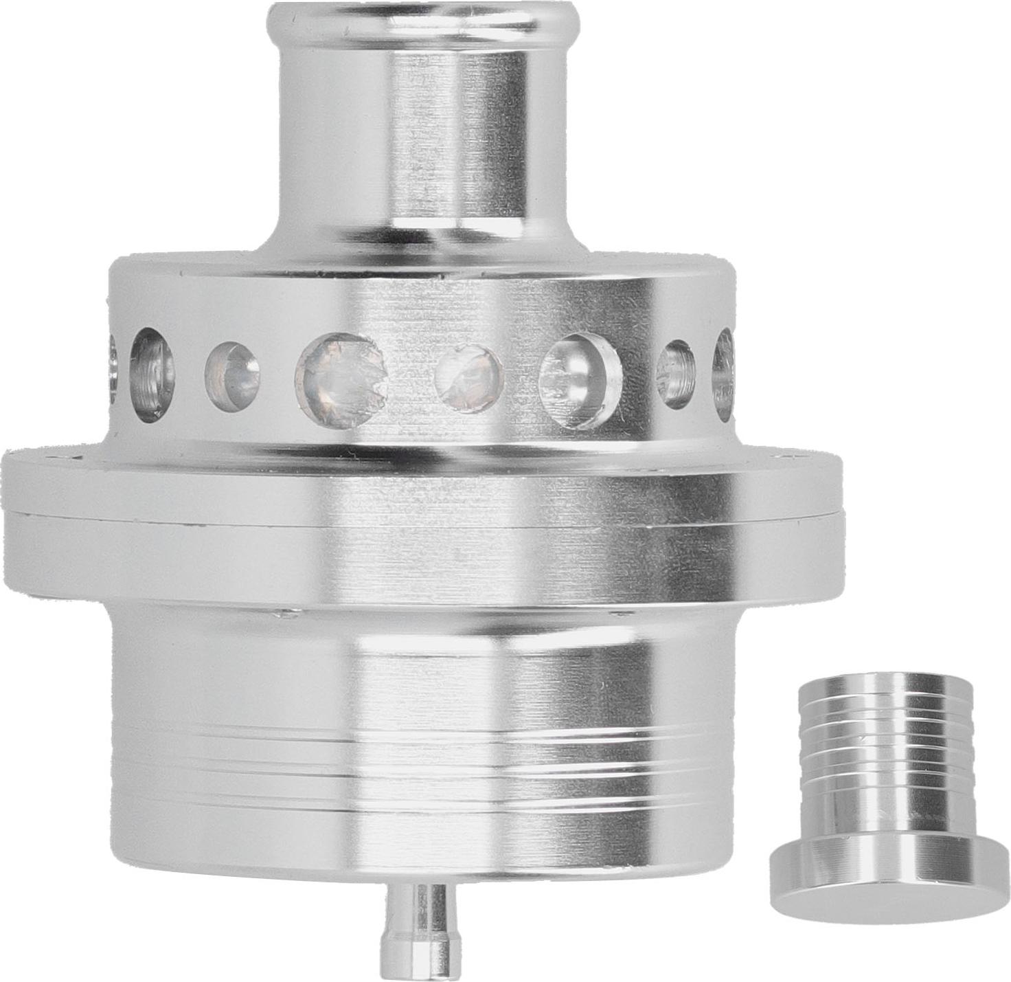 Gistuch Universal Turbine Mülldepon Blow Off Ventil 25 mm Fit für Ford Focus RS MK1 /Escort Cosworth /Sierra Silber