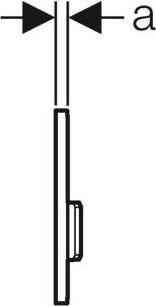 Geberit 242764SD1 Typ 50 Bet.Pl. für UR-Strg. (ab 2013)