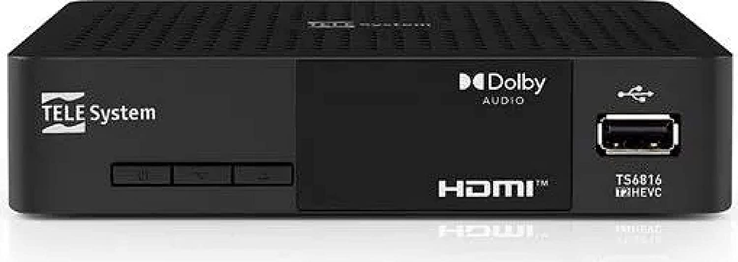 Dekodér Digitálny Terrestre Zapper Dvb T2 Hevc Scart Hdmi Hdr Tlc