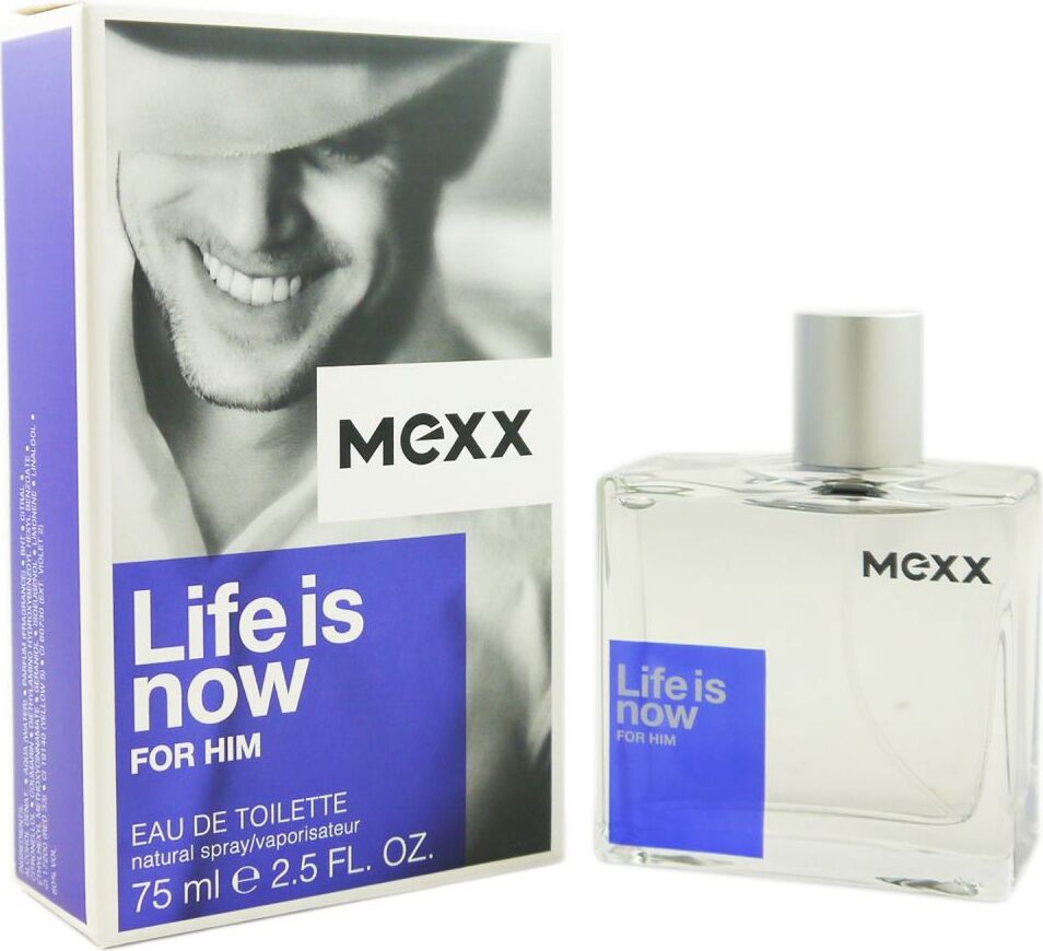 Mexx Life is Now for Him Man - Pánska toaletná voda 75 ml