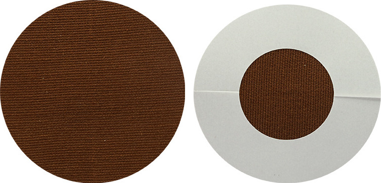 INF Brustwarzenabdeckungen für Herren, 6 cm, braun (5 Paar/Packung) 350203