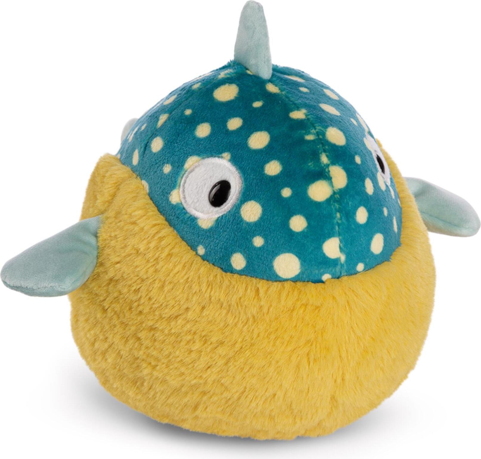 Nici Kuscheltier Kugelfisch Volker 20 cm gelb/blau Plüschfisch 49793