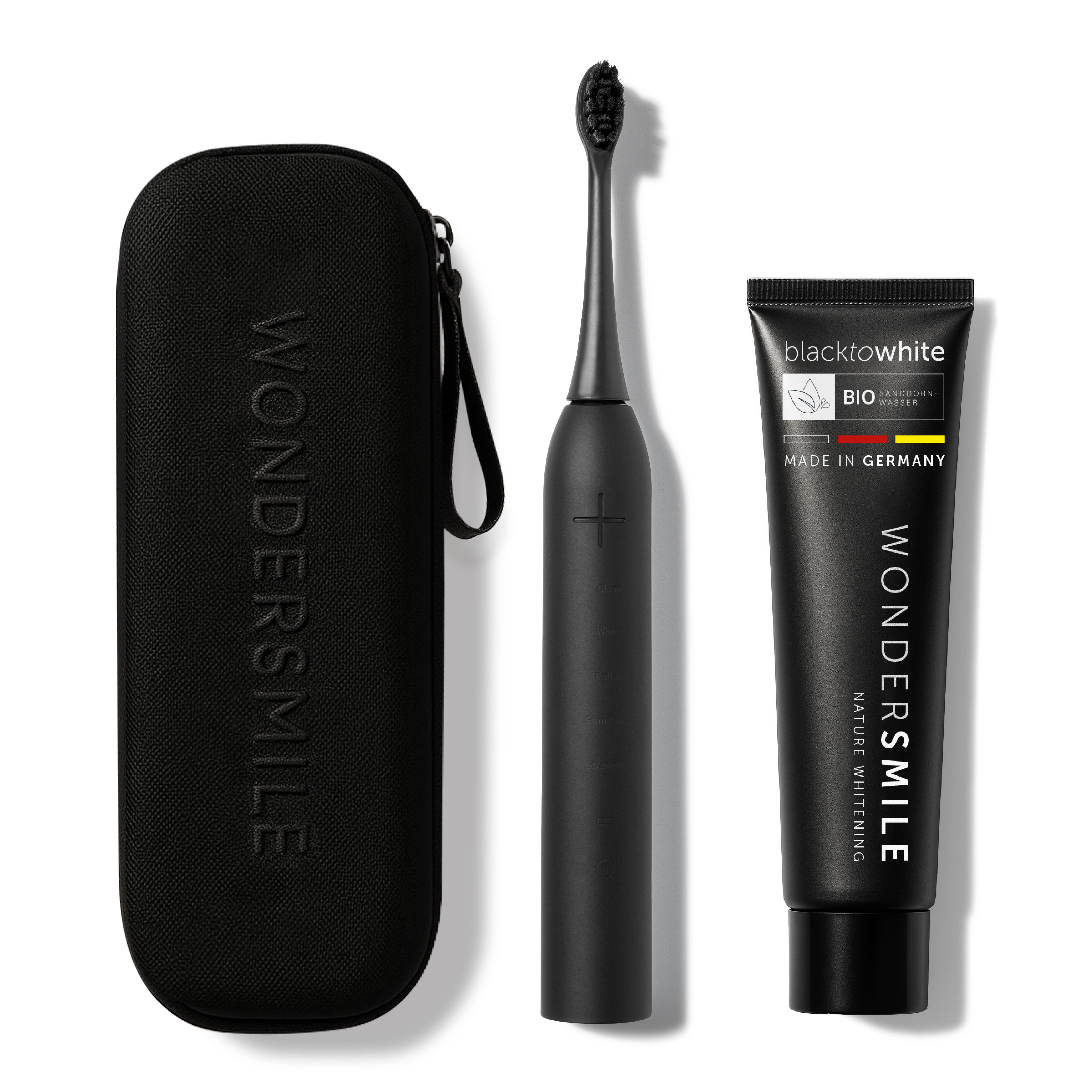 Wondersmile Travel Care Bundle Black - 100 Tage risikofrei testen