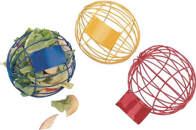 Nobby Spiel- und Futterball 10 cm farbig sortiert 81051