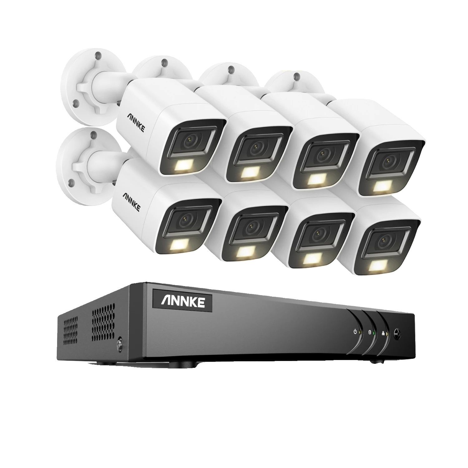Kamerový systém ANNKE, rozlíšenie 3K, 8 kamier, 0 TB