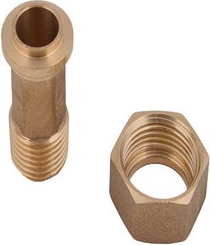 Js Wz-Verschraubung O.plombierv. Ag1/2 "Xig3/4",Ms-Blank,Vpe 1St.