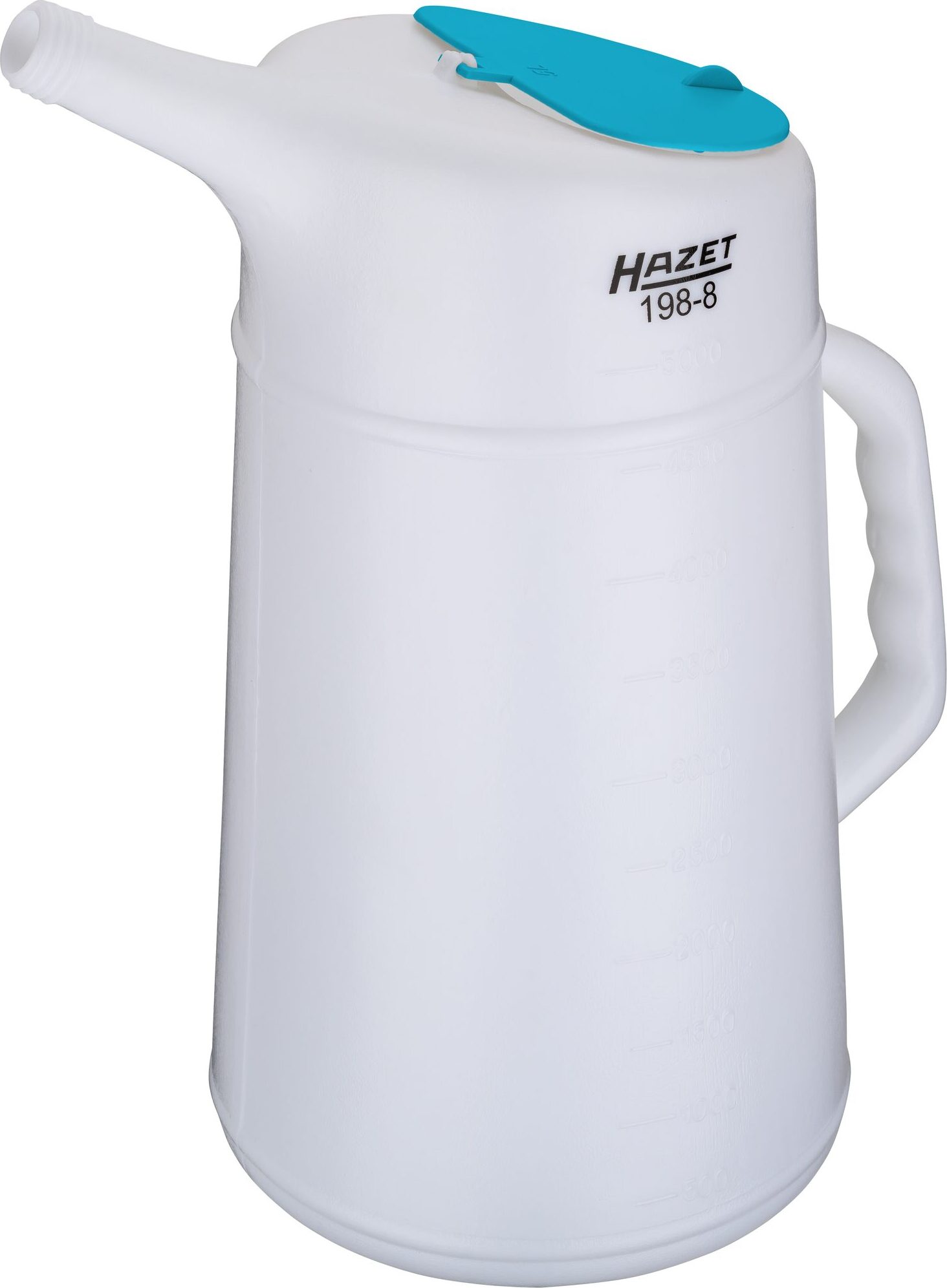 HAZET Messbecher 5 L (5 Liter, für Bremsflüssigkeit / Batterieflüssigkeit) 198-8