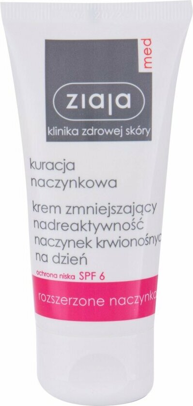ZIAJA MED CAPILLARY TREATMENT DAY CREAM Reduziert Hyperreaktivität 50