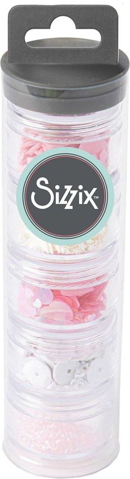 Sizzix | Tvorba Essential Paillettes & Perlen Ballettschuhe 5PK