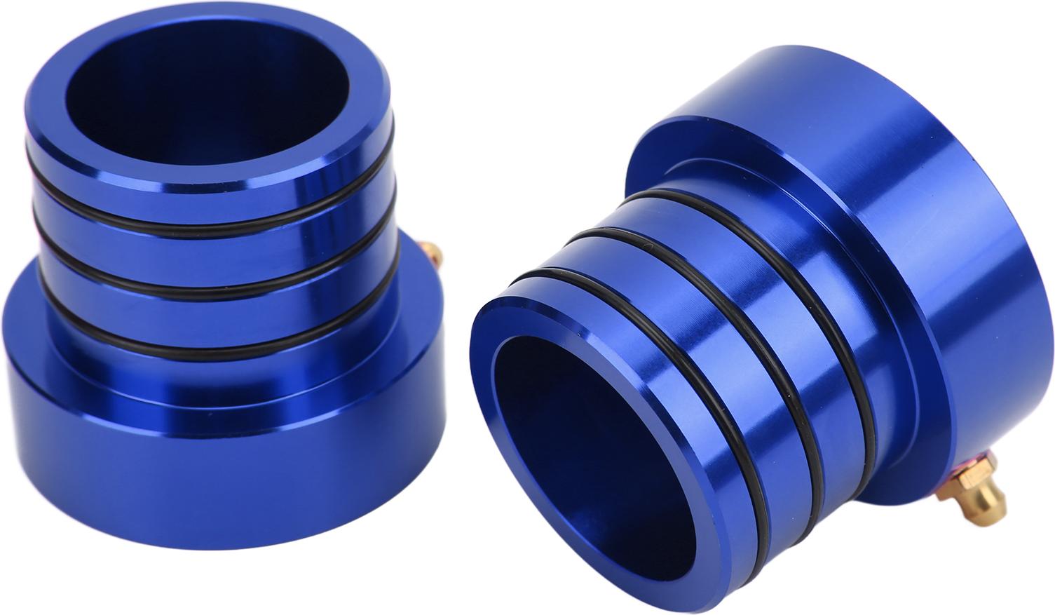 Gistuch 2-teiliges Vorderachsrohr-Dichtungsset, Billet-Aluminium, Oxidationsbeständigkeit, Ersatz für Jeep Wrangler Cherokee TJBlue