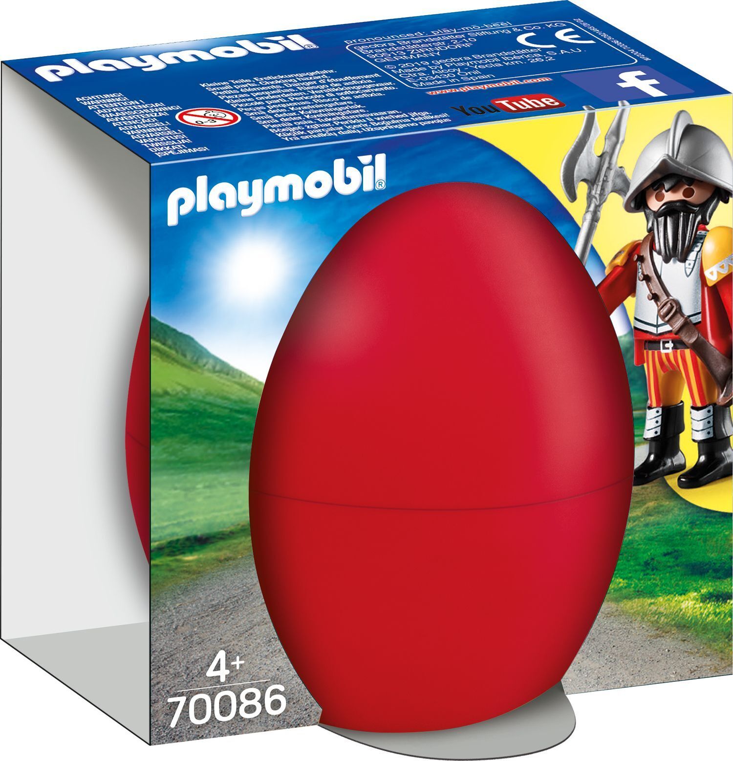 PLAYMOBIL Ritter mit Kanone, 70086