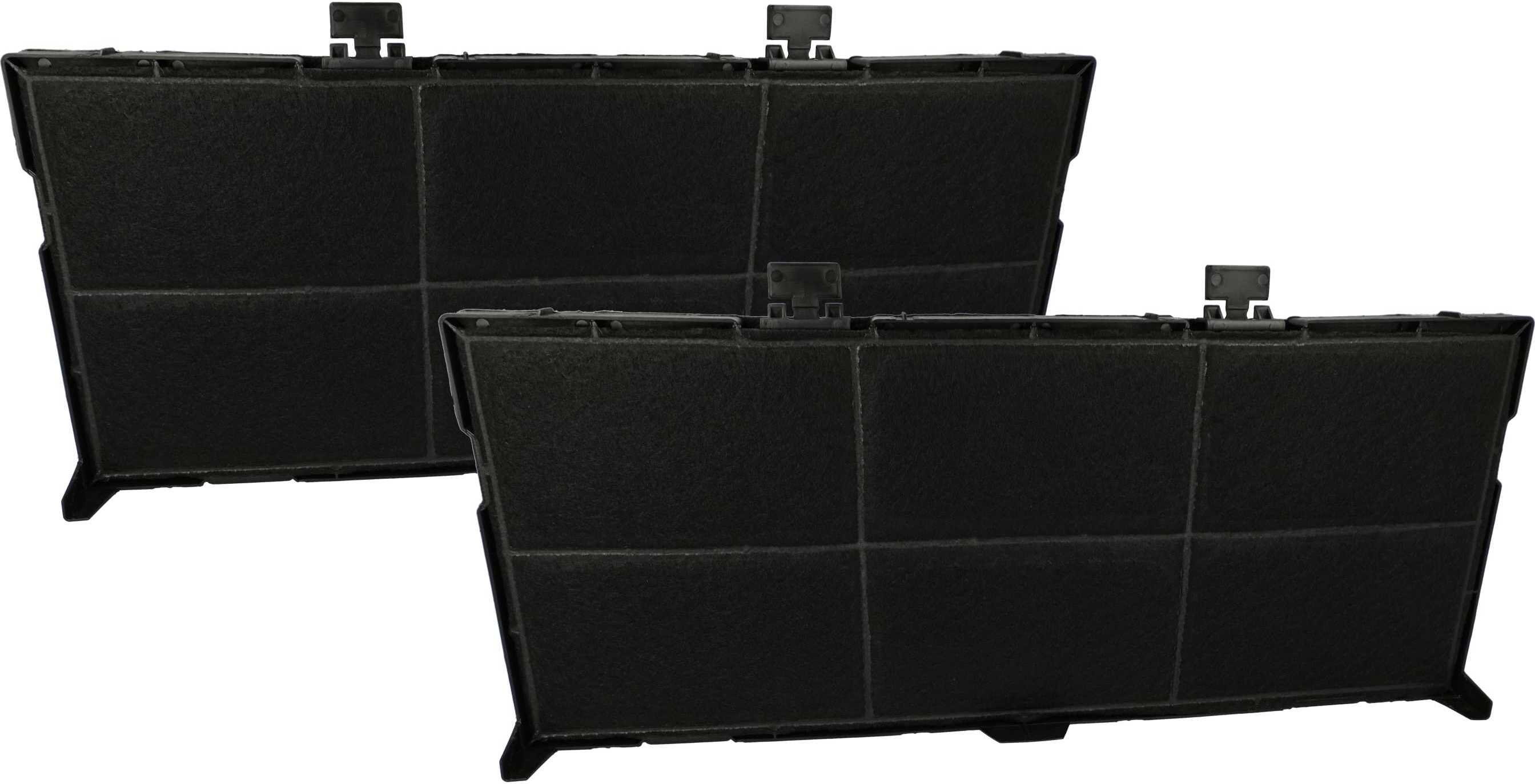 vhbw 2x Aktivkohlefilter kompatibel mit Bosch DFR067A51/02, DFR067A51/01, DFR067A5003, DFR067A5001, DFR067A52, DFR067A51/03 Dunstabzugshaube 182355090-1