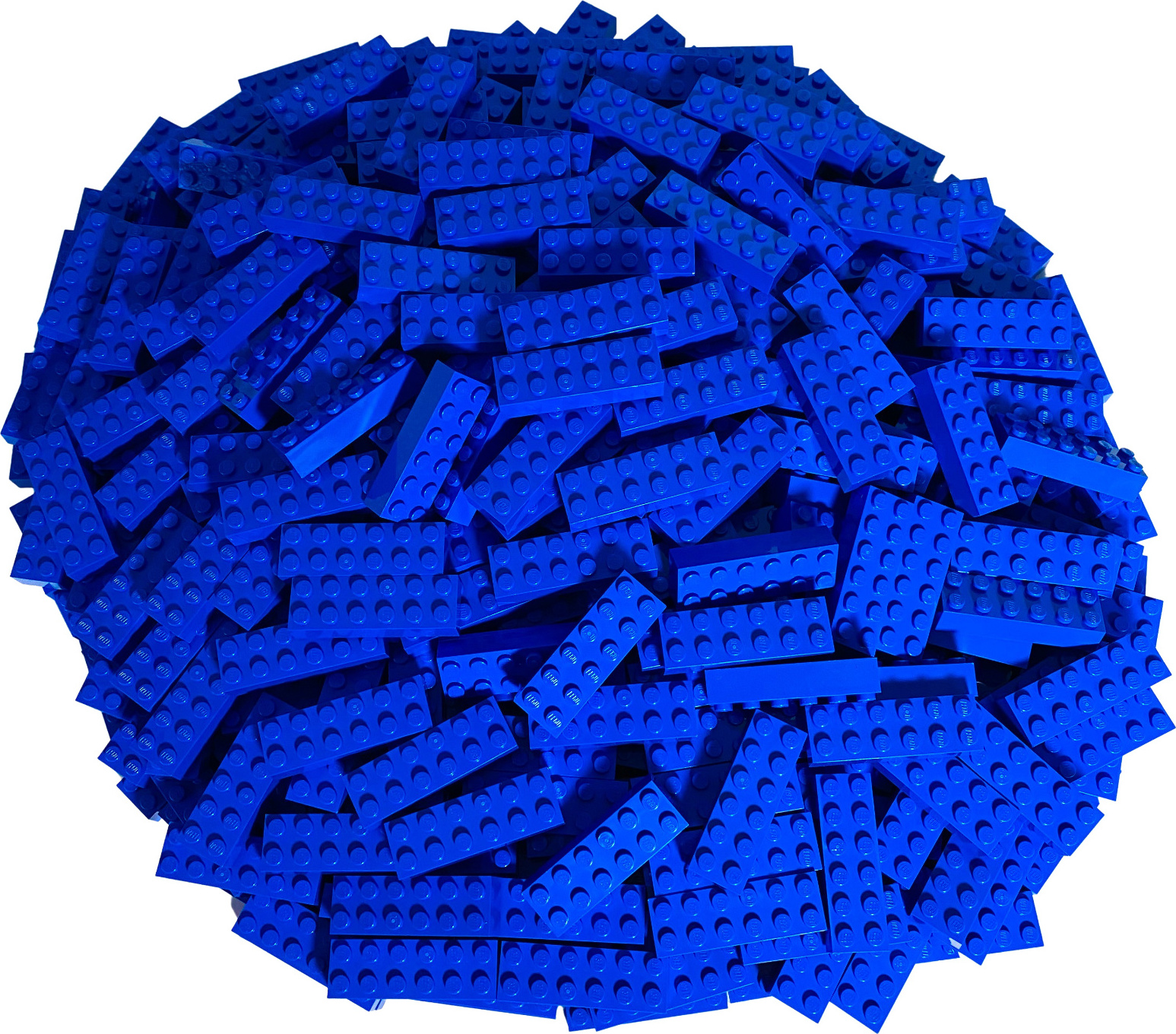 LEGO® 2x6 kociek Vysoké kocky Modrá - 3009 NEW! Množstvo 100x