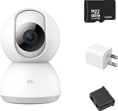Inteligentná kamera, rozlíšenie 2K, nočné videnie, 1080Kameraadd EU32G