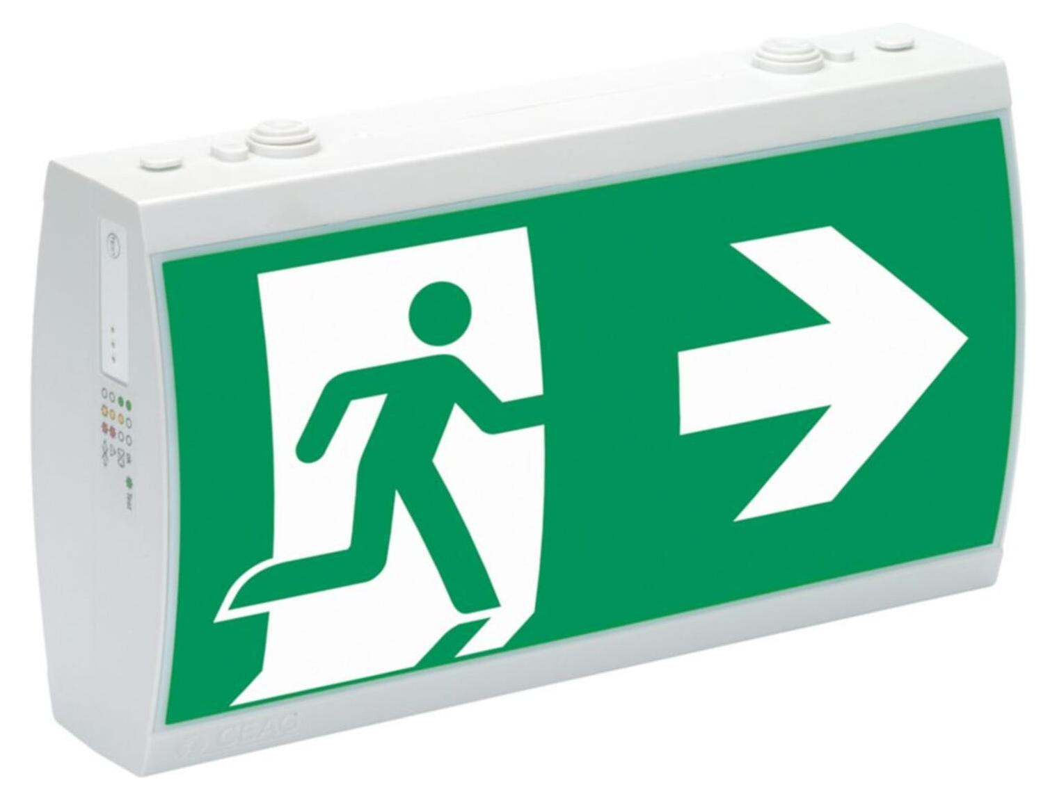 CEAG Notlichtsysteme GmbH Ceag Notlichtsysteme LED-Rettungszeichenleuchte SV EURO 2-1/D LED 40071349398