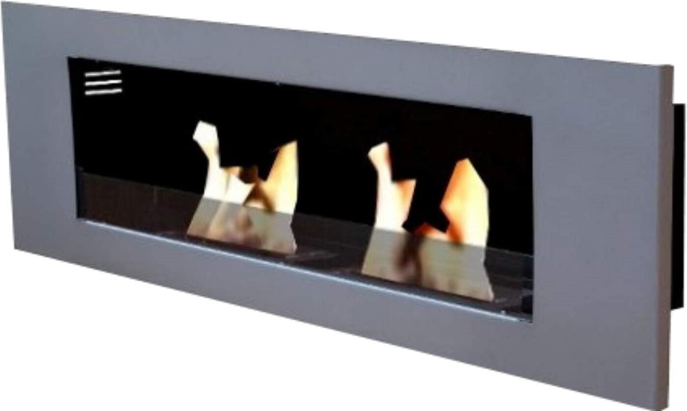 Kaminbau Mierzwa Gelkamin Ethanolkamin Ethanol Kamin Modell Paris Deluxe Royal Silber 10362