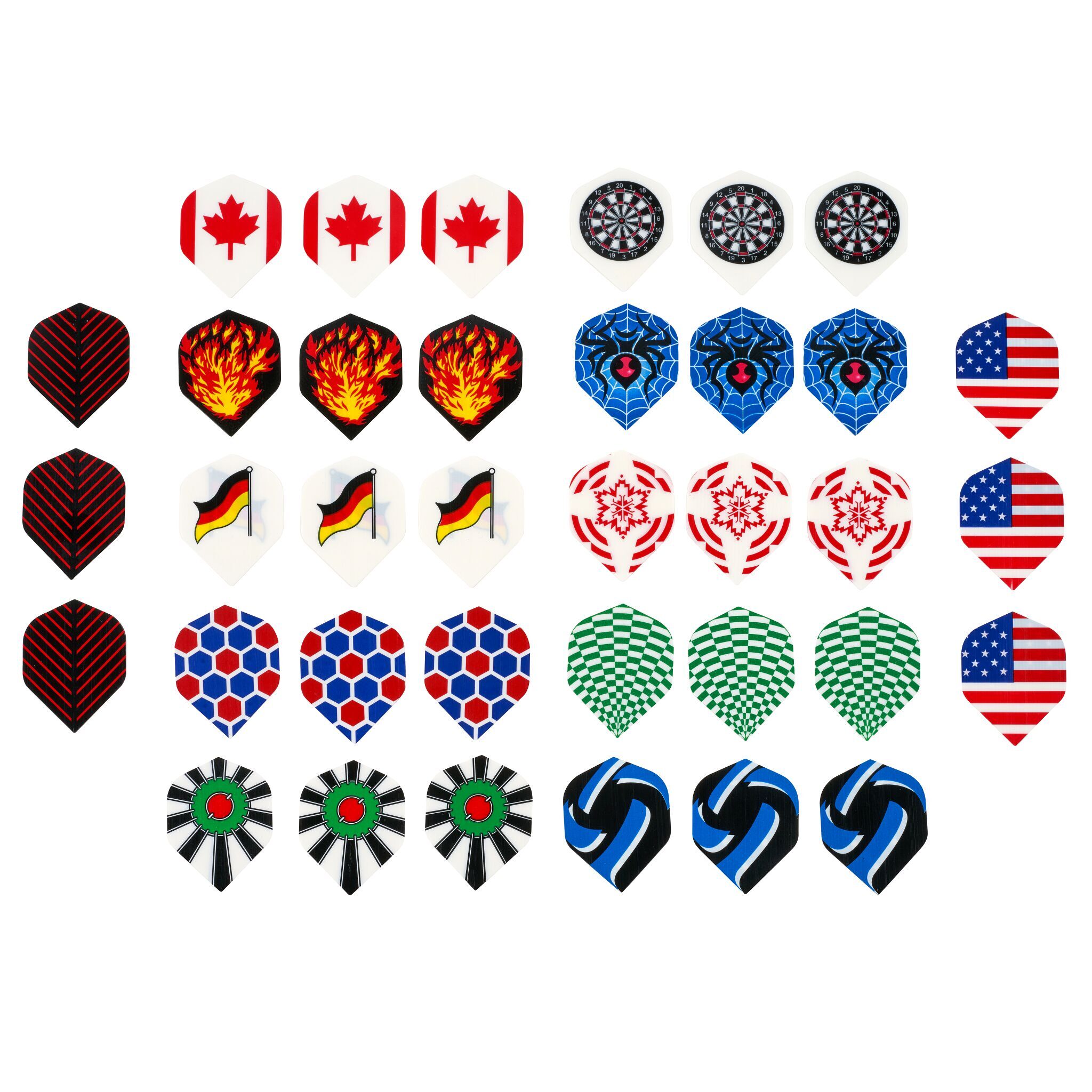 Kings Dart® Kings Dart Dart Flights-Set "HD 100"